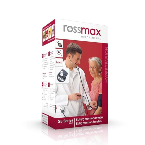 Rossmax GB101 Aneroid Blood Pressure Monitor (Black) - Image 2