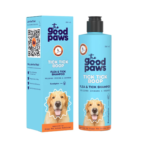 Anti Tick Shampoo for Dogs with Eucalyptus & Lemongrass Oil Flea and Tick Dog Shampoo 500ml