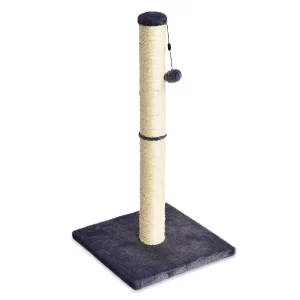Konica Basics cat tree furniture with jute scratching post sturdy base and hanging toy for indoor cats