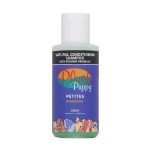 Plush Puppy Dog Shampoo for Long Dry Coat Softening and Conditioning Shampoo for All Breeds (100ml x 3 Pack)
