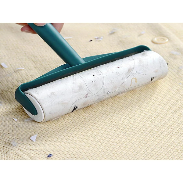 JUDEE Extra Large Lint Roller for Pet Hair Furniture Sofa Bed and Floor with Protective Cover ( 2 Pack ) - Image 2
