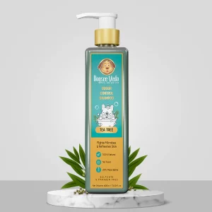 Dog Odour Control Shampoo bottle with tea tree oil for gentle cleansing and fresh coat care for dogs daily