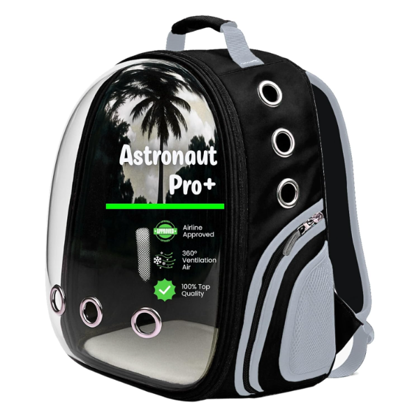 Buraq Pets astronaut pet carrier backpack with space capsule window for cats puppies and small pets