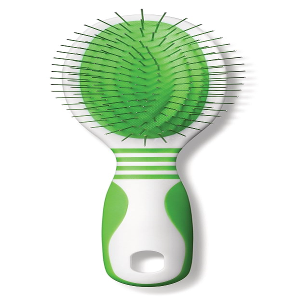 Andis Medium Pin Brush for Dogs and Cats Professional Grooming Brush for Coat Care and Detangling - Image 4