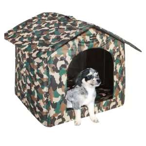 Soft Pet Kennel with enclosed foam design and cosy interior for small to medium dogs and cats indoors