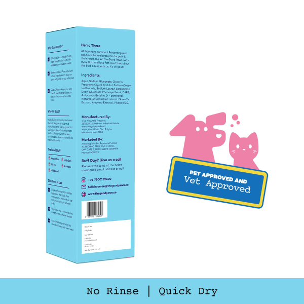 Mix Tick Tick Boop Flea & Tick Shampoo and Muddy Buddy Paw Cleaner Pet Care Duo for Dogs (Combo Pack of 2) - Image 2