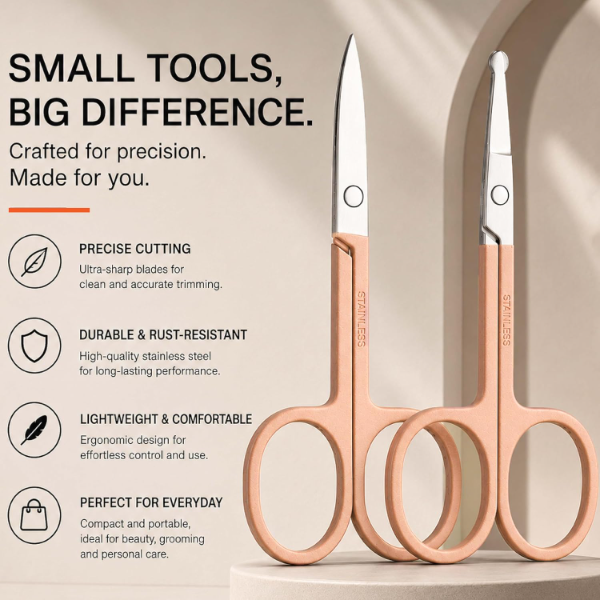 Beauté Secrets Manicure Pedicure Kit featuring versatile nail and foot care tools for women and men daily grooming