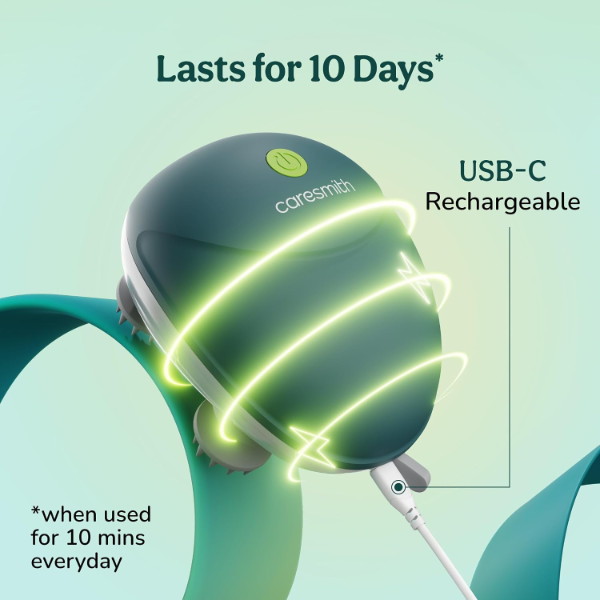 Caresmith Revive Scalp Massager scalp massager UK with three massage modes for head and body