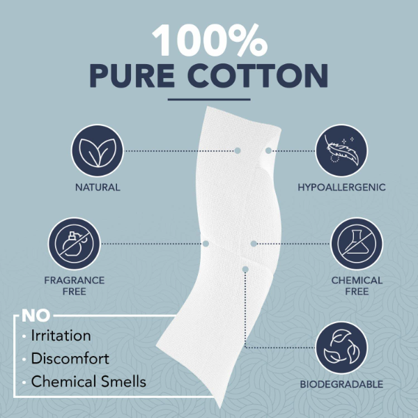 Disposable Face Towels with thick absorbent cotton material suitable for makeup removal and facial cleansing