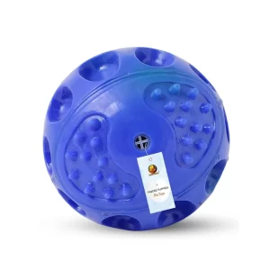 Foodie Puppies squeaky dog ball toys in latex rubber for puppies and small to medium dog play