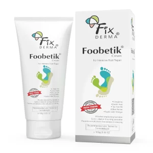 Fixderma Foobetik Foot Cream heel repair cream for dry cracked feet with paraben free moisturising formula