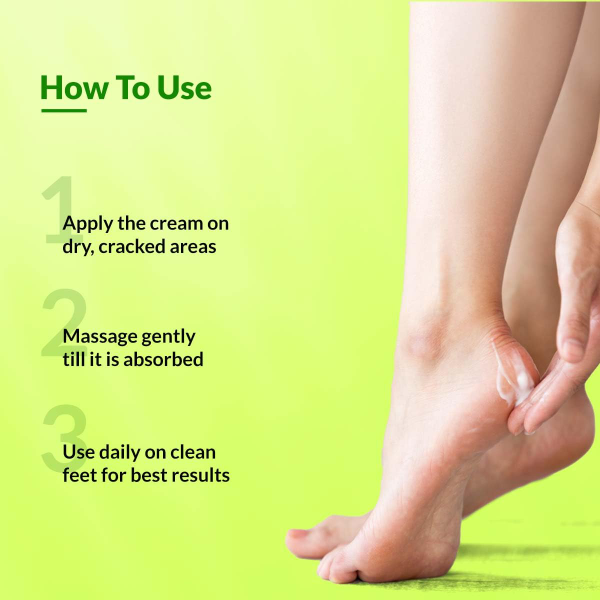 Fixderma Foobetik Foot Cream heel repair cream with shea butter tea tree oil and urea ingredients