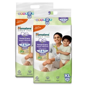 Himalaya Baby Pants XL for 12-17 kg babies with zig zag absorption and extended dryness