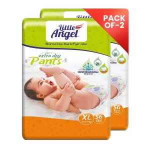 Little Angel Baby Pants XL size for babies over 12 kg with up to 12 hours of protection daily