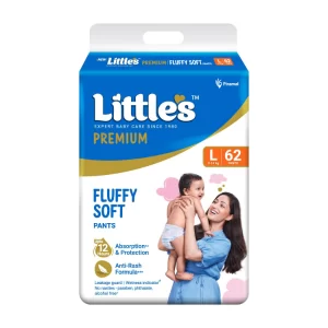 Little's Baby Diapers Large pants for babies 9-14 kg with up to 12 hours absorption protection