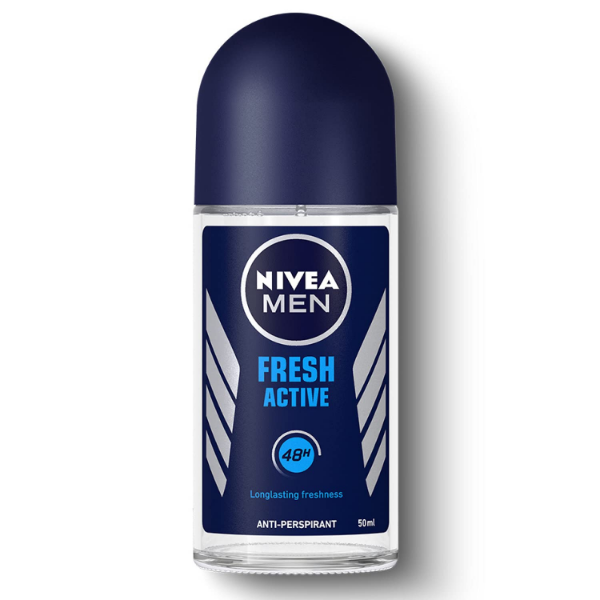 NIVEA Men Roll On Deodorant for everyday anti-perspirant protection with dermatologically approved compatibility