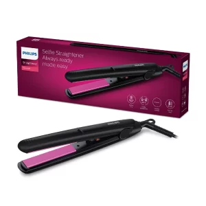 Philips HP8302 Hair Straightener with ceramic plates and SilkPro Care for smooth everyday styling