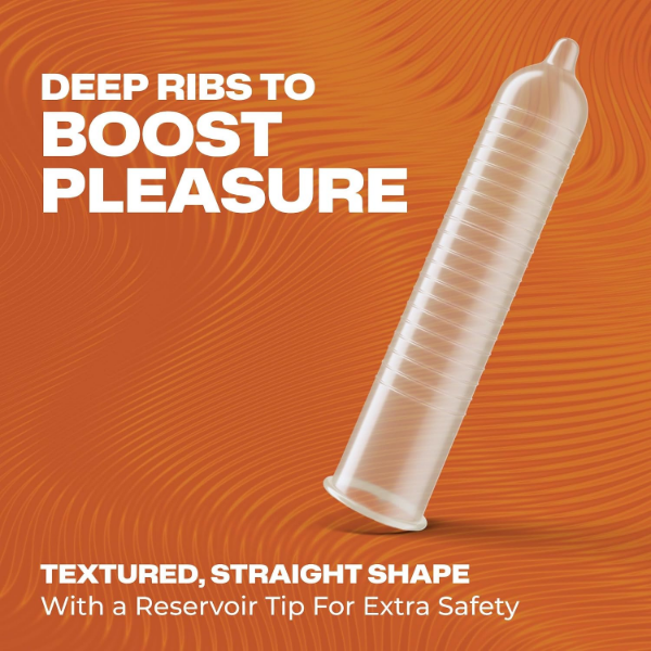Trojan Ultra Ribbed Condoms 12 count lubricated packs designed for ultra stimulation and texture