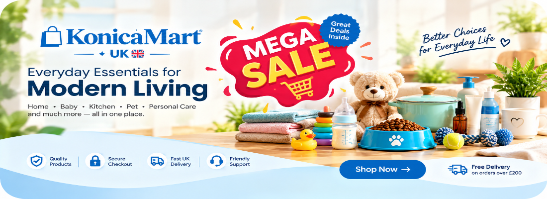 KonicaMart Mega Sale Essentials UK