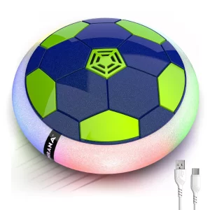 Mirana Air Football Smart Toy for Kids – 3-Mode Rechargeable Hover Ball with LED Lights (Pack of 2)