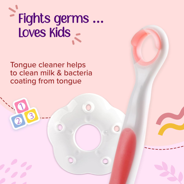 LuvLap Baby Training Toothbrush Set With Anti Choking Shield, 9 Pcs (Pack of 3) - Image 4